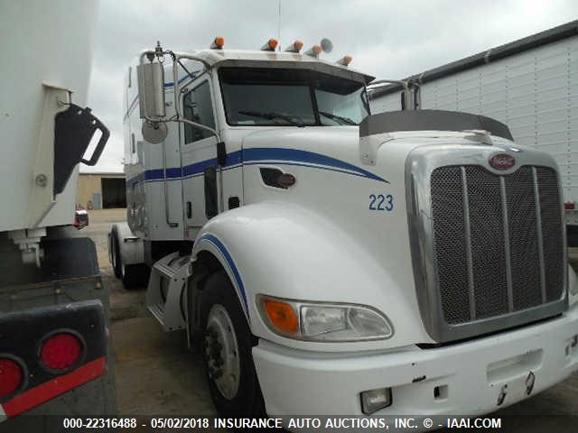 1XPHDU9X68D755509 - 2008 PETERBILT 386 WHITE photo 1