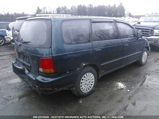 JHMRA186XTC013116 - 1996 HONDA ODYSSEY LX GREEN photo 4