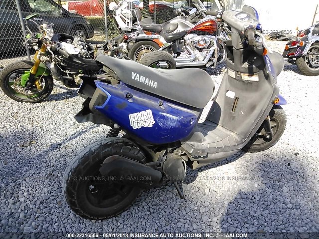 RKRSA20A6BA910560 - 2011 YAMAHA YW50 BLUE photo 4