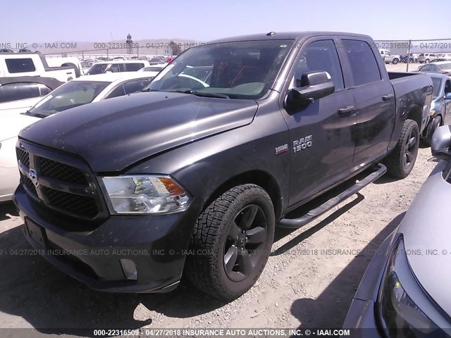 3C6RR6KT5FG698737 - 2015 RAM 1500 ST GRAY photo 2