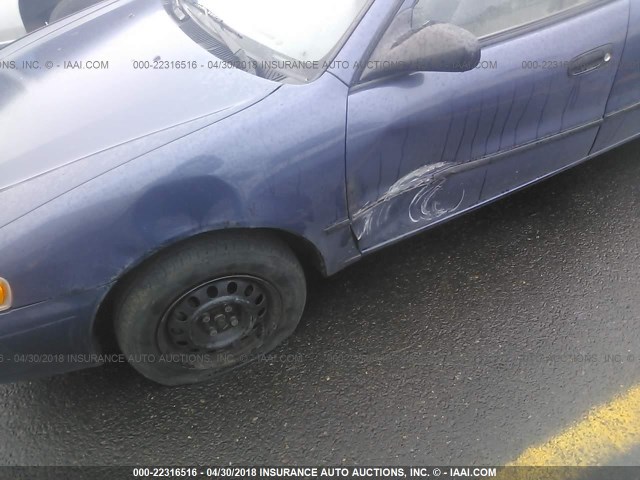 1NXBR12E5YZ409849 - 2000 TOYOTA COROLLA VE/CE/LE 蓝色 照片 6