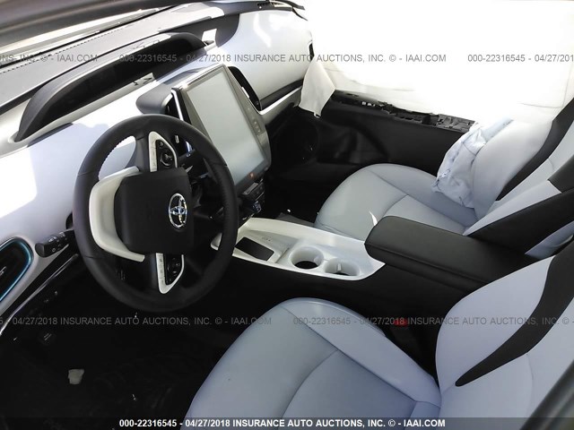 JTDKARFP1H3025708 - 2017 TOYOTA PRIUS PRIME  白色 照片 5