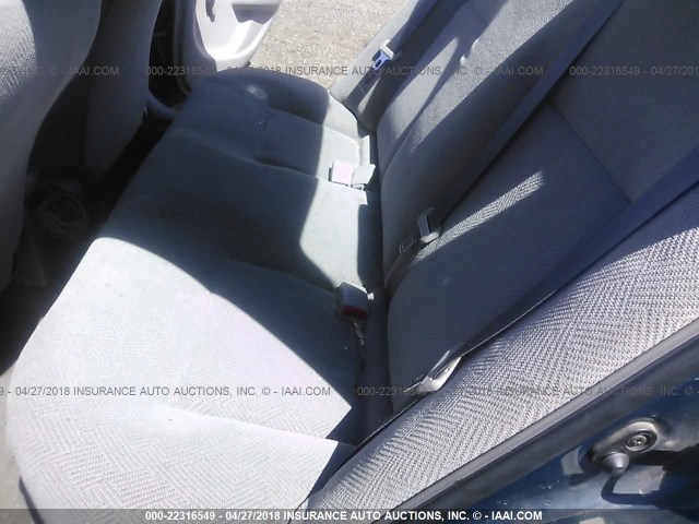 1Y1SK52801Z425925 - 2001 CHEVROLET GEO PRIZM LSI 蓝色 照片 8