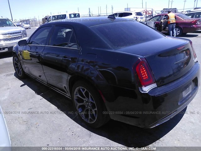 2C3CCABG6FH860059 - 2015 CHRYSLER 300 S BLACK photo 3