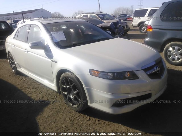 19UUA76538A013973 - 2008 ACURA TL TYPE S WHITE photo 1
