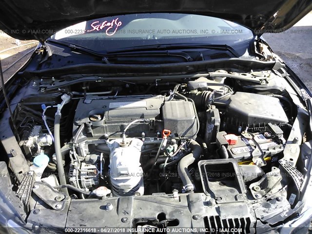1HGCR2F5XEA235526 - 2014 HONDA ACCORD SPORT 黑色 照片 10