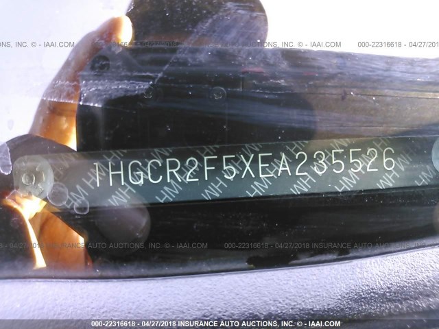 1HGCR2F5XEA235526 - 2014 HONDA ACCORD SPORT BLACK photo 9