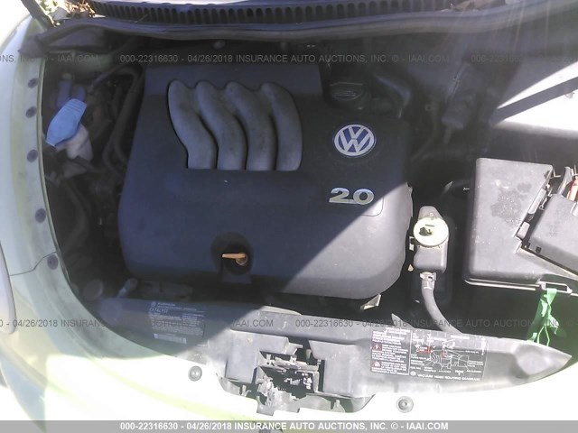 3VWBK21C63M426023 - 2003 VOLKSWAGEN NEW BEETLE GL 灰色 照片 10