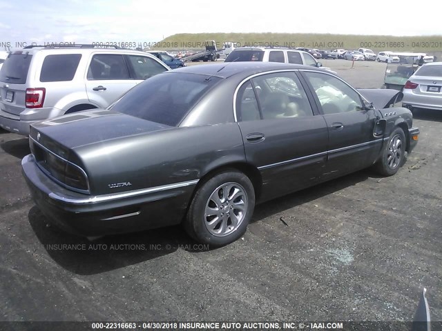 1G4CU541334152915 - 2003 BUICK PARK AVENUE ULTRA GRAY photo 4