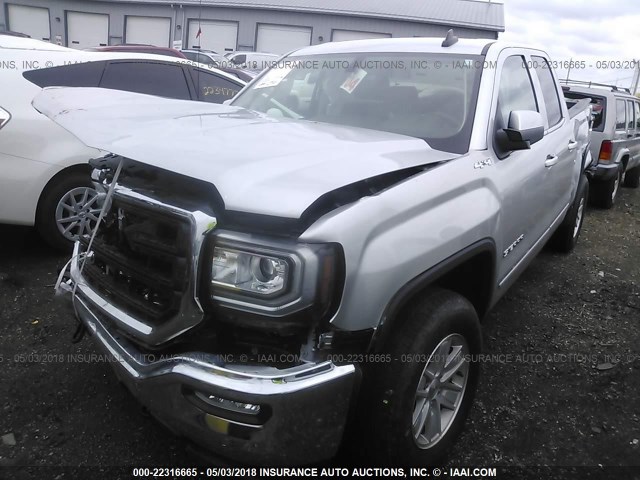 1GTV2MEC1GZ158699 - 2016 GMC SIERRA K1500 SLE SILVER photo 2