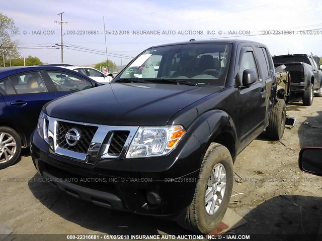 1N6AD0ERXGN746272 - 2016 NISSAN FRONTIER S/SV/SL/PRO-4X BLACK photo 2