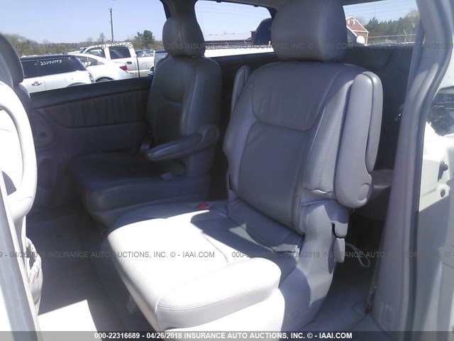 5TDZA22C84S030650 - 2004 TOYOTA SIENNA XLE/XLE LIMITED WHITE photo 8