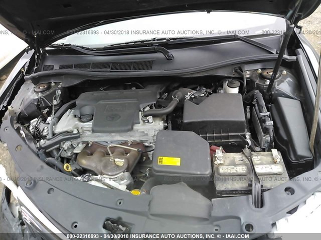 4T4BF1FK8DR309723 - 2013 TOYOTA CAMRY L/SE/LE/XLE შავი ფოტო 10