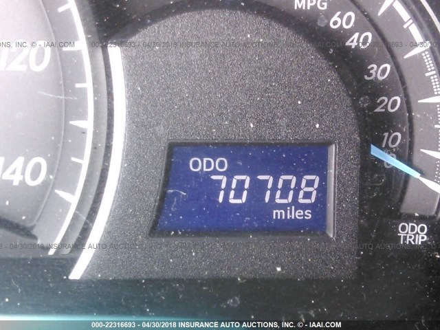 4T4BF1FK8DR309723 - 2013 TOYOTA CAMRY L/SE/LE/XLE შავი ფოტო 7