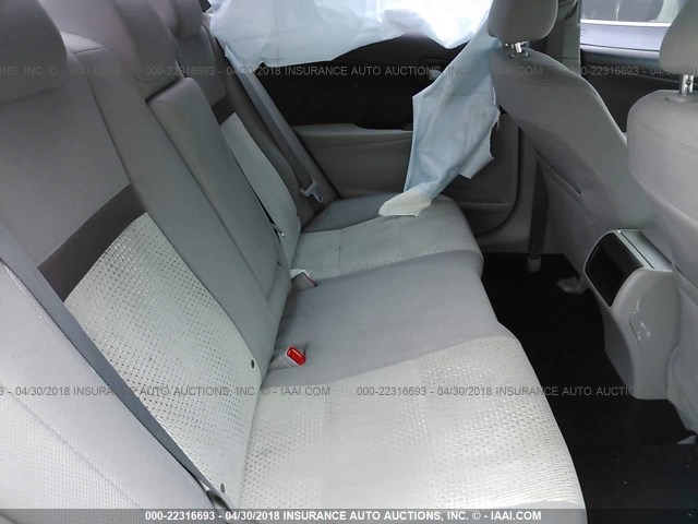 4T4BF1FK8DR309723 - 2013 TOYOTA CAMRY L/SE/LE/XLE შავი ფოტო 8