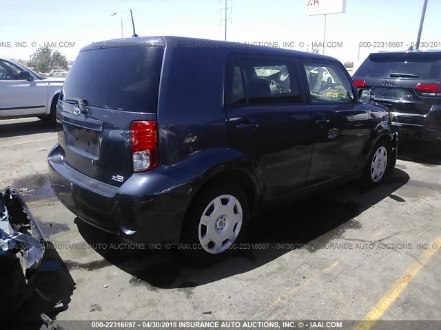 JTLZE4FE7C1141945 - 2012 TOYOTA SCION XB PURPLE photo 4