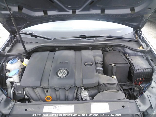 WVWBB7AJ4DW084362 - 2013 VOLKSWAGEN GOLF BLUE photo 10