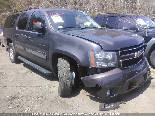 1GNSKJE34BR125018 - 2011 CHEVROLET SUBURBAN K1500 LT GRAY photo 1