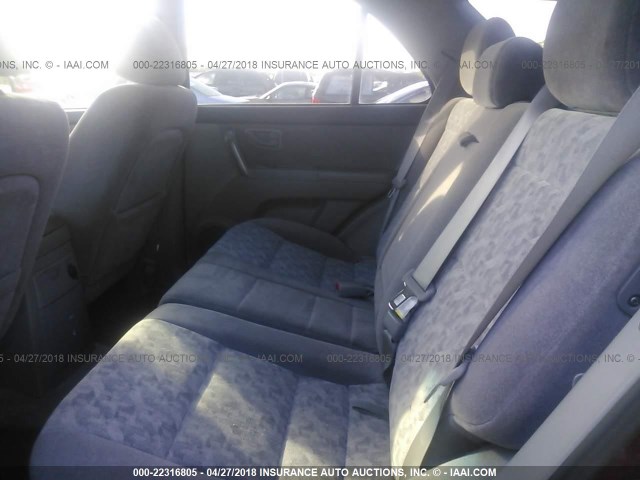 KNDJC736575721108 - 2007 KIA SORENTO EX/LX BURGUNDY photo 8