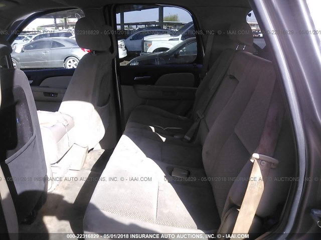 1GNFC13J37R164206 - 2007 CHEVROLET TAHOE C1500 TAN photo 8