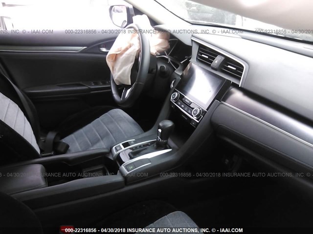 19XFC1F70GE210420 - 2016 HONDA CIVIC EXL ნაცრისფერი ფოტო 5