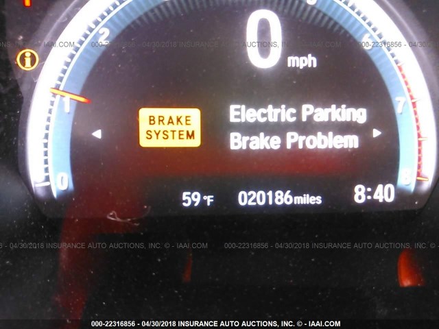 19XFC1F70GE210420 - 2016 HONDA CIVIC EXL ნაცრისფერი ფოტო 7