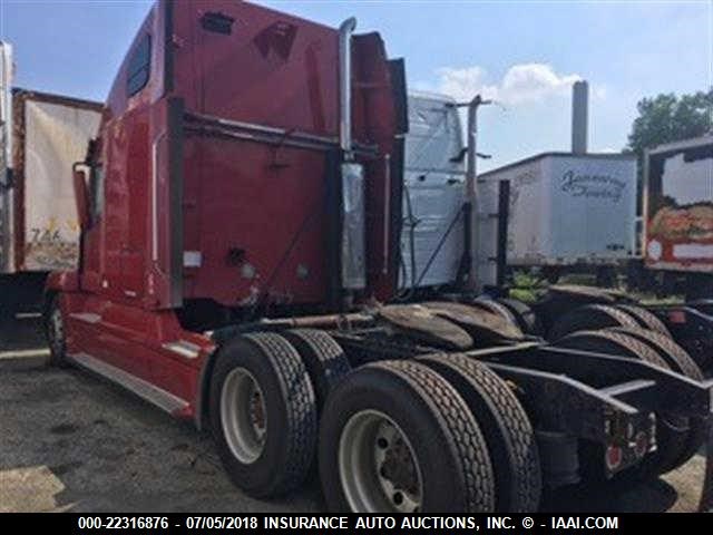 1FUJBBAV27LV91826 - 2007 FREIGHTLINER ST120 ST120 RED photo 3