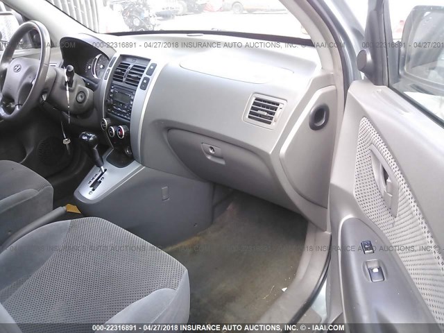 KM8JN12D56U392059 - 2006 HYUNDAI TUCSON GLS/LIMITED 浅蓝色 照片 5