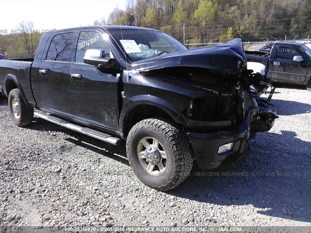 3C6UD5PL8CG337333 - 2012 DODGE RAM 2500 LONGHORN BLACK photo 1