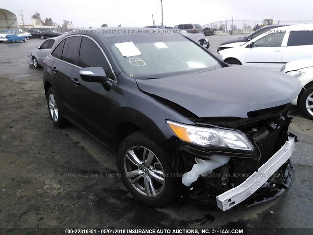 5J8TB3H39EL008841 - 2014 ACURA RDX BLACK photo 1