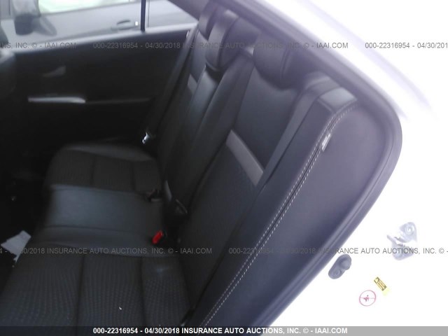 4T1BF1FK9CU196227 - 2012 TOYOTA CAMRY SE/LE/XLE 白色 照片 8