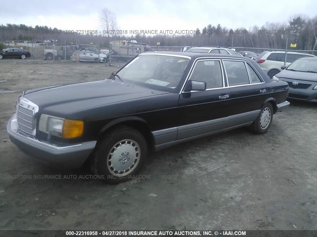 WDBCB25D7HA342077 - 1987 MERCEDES-BENZ 300 SDL BLACK photo 2