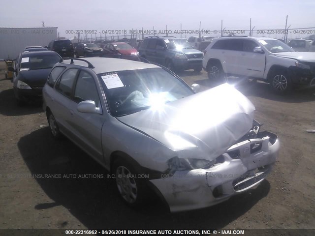 KMHJW35F7YU153315 - 2000 HYUNDAI ELANTRA GLS SILVER photo 1