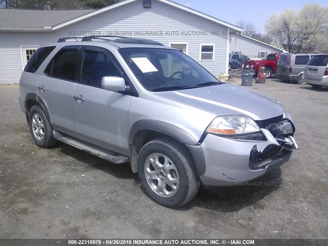 2HNYD18682H505007 - 2002 ACURA MDX TOURING SILVER photo 1