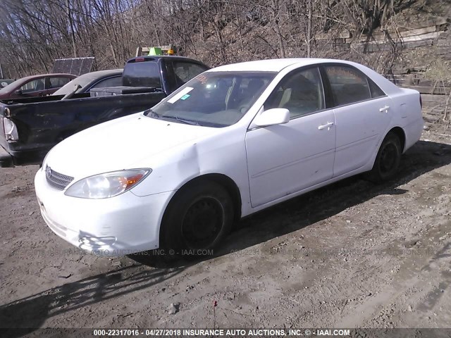 4T1BE32K23U153689 - 2003 TOYOTA CAMRY LE/XLE/SE 白色 照片 2