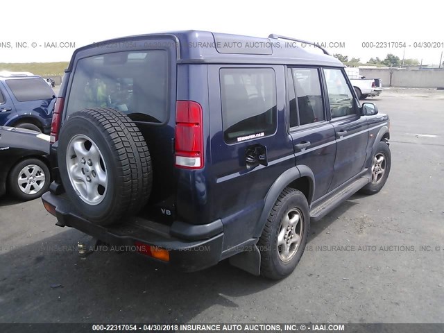 SALTY1545YA241297 - 2000 LAND ROVER DISCOVERY II  Dark Blue photo 4