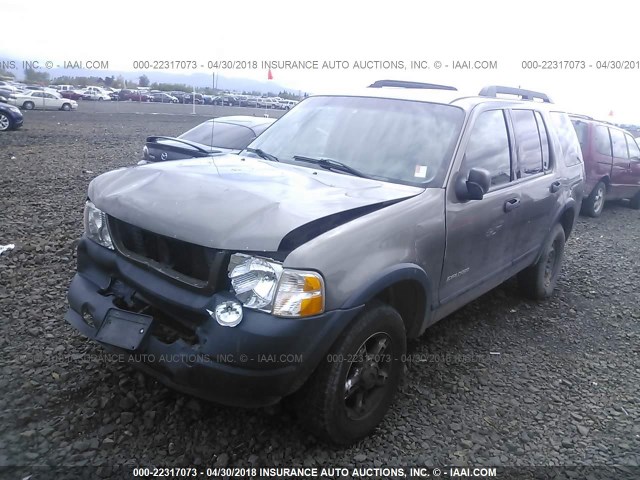 1FMZU72E85UA32493 - 2005 FORD EXPLORER XLS/XLS SPORT Pewter photo 2