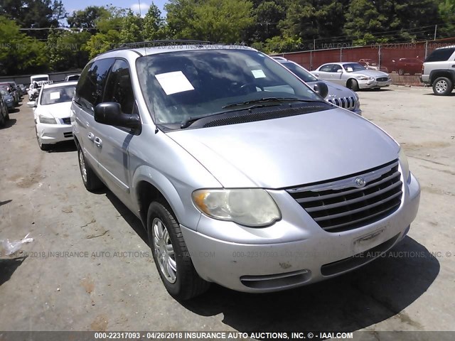 2A8GP54L86R742858 - 2006 CHRYSLER TOWN & COUNTRY TOURING SILVER photo 1