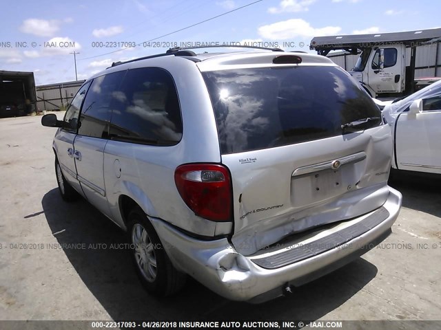 2A8GP54L86R742858 - 2006 CHRYSLER TOWN & COUNTRY TOURING SILVER photo 3