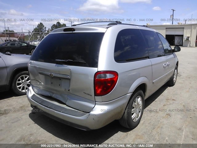 2A8GP54L86R742858 - 2006 CHRYSLER TOWN & COUNTRY TOURING SILVER photo 4