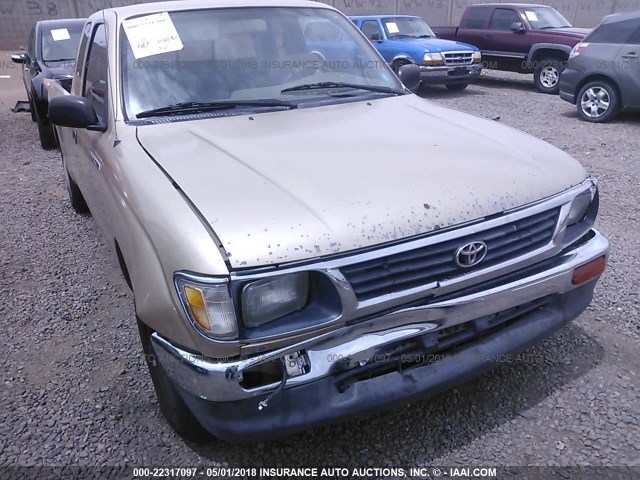 4TAVN52N4TZ130582 - 1996 TOYOTA TACOMA XTRACAB GOLD photo 6