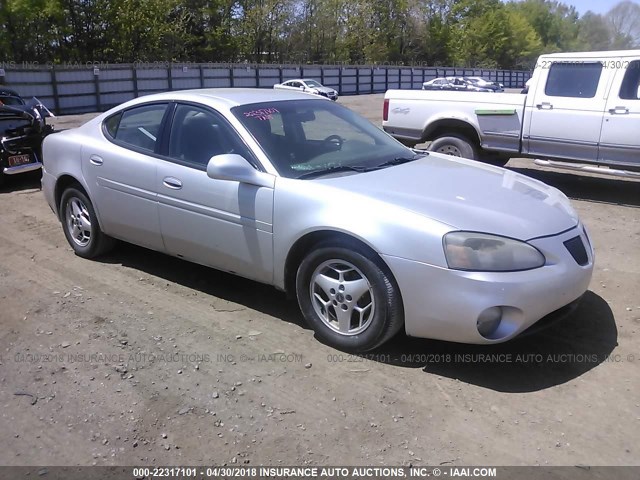2G2WP522X51284447 - 2005 PONTIAC GRAND PRIX ვერცხლისფერი ფოტო 1