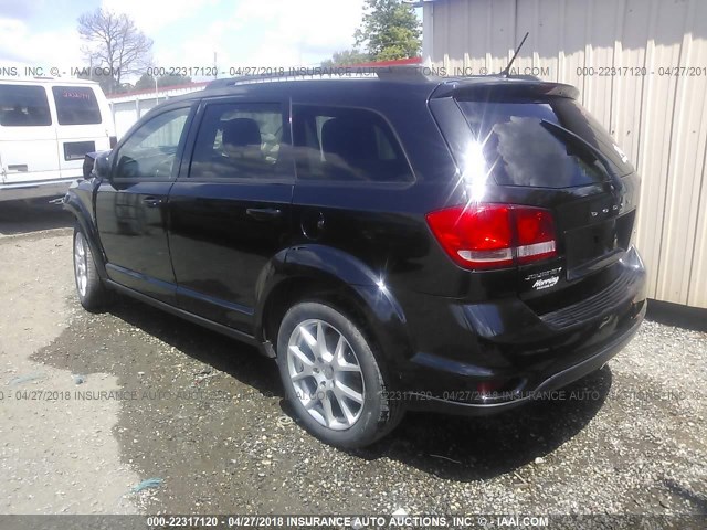 3C4PDCBB9DT676684 - 2013 DODGE JOURNEY SXT BLACK photo 3