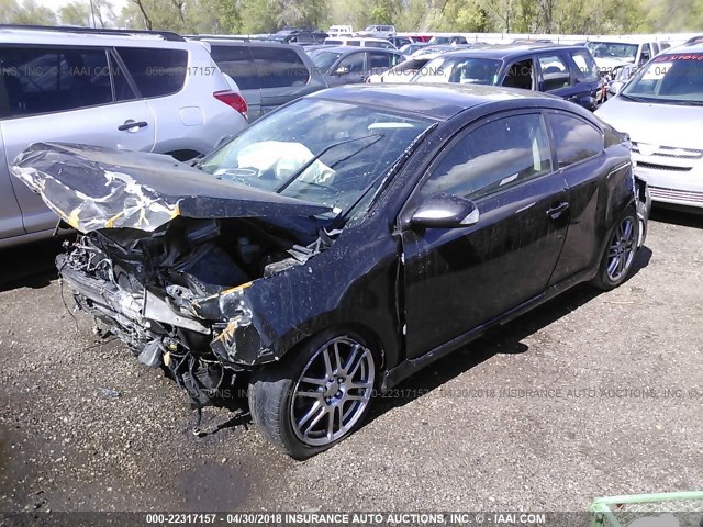 JTKDE177750038515 - 2005 TOYOTA SCION TC 黑色 照片 2