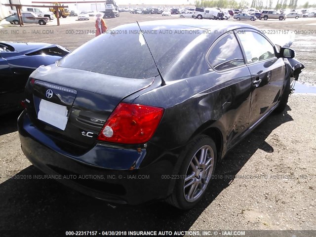 JTKDE177750038515 - 2005 TOYOTA SCION TC 黑色 照片 4