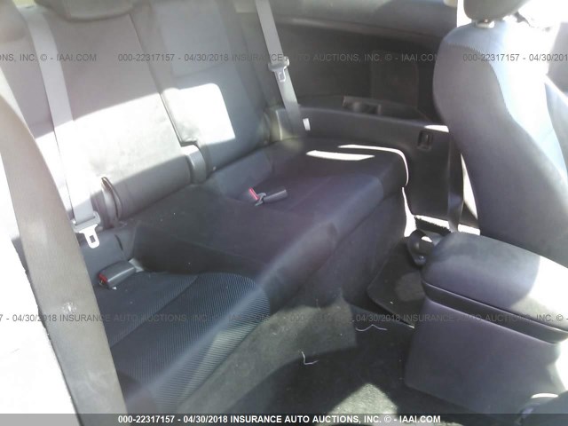 JTKDE177750038515 - 2005 TOYOTA SCION TC 黑色 照片 8