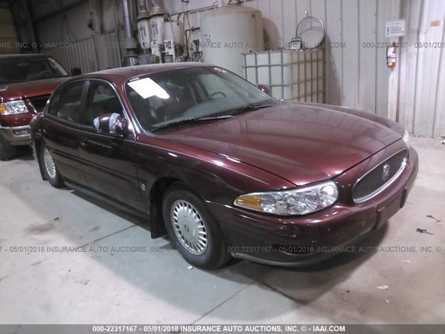 1G4HR54K51U116365 - 2001 BUICK LESABRE LIMITED MAROON photo 1