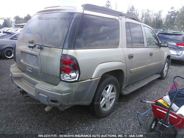 1GNET16SX36187624 - 2003 CHEVROLET TRAILBLAZER EXT SILVER photo 4