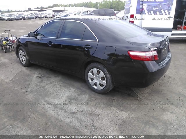 4T1BE46KX7U072171 - 2007 TOYOTA CAMRY NEW GENERAT CE/LE/XLE/SE BLACK photo 3