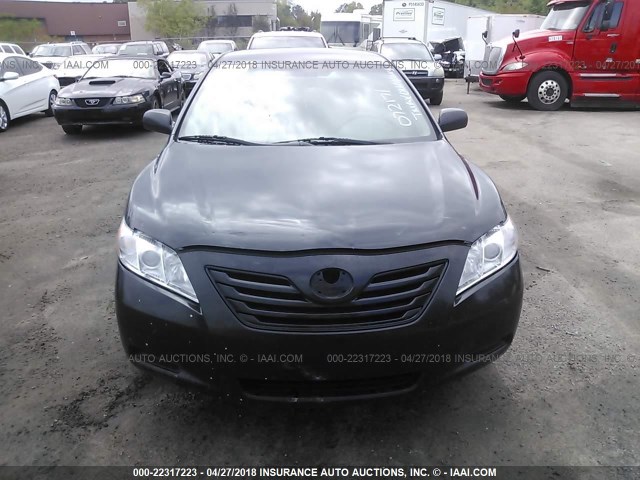 4T1BE46KX7U072171 - 2007 TOYOTA CAMRY NEW GENERAT CE/LE/XLE/SE BLACK photo 6